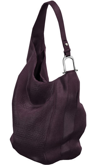 Maitreya Mesh Leather Satchel * Wine