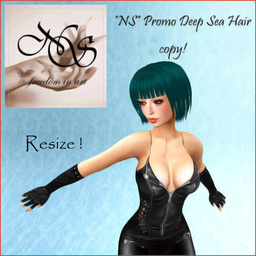 *NS* Promo Deep Sea Resize Hair