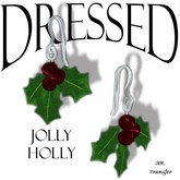 Jolly Holly Earrings~ Promo