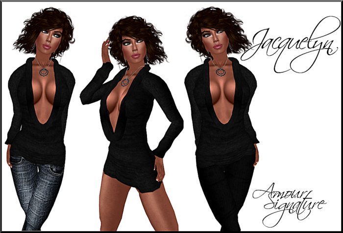 Amour Signature - Jacquelyn Outfit - Black