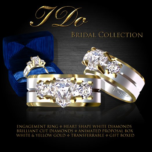 Exquisite I Do Engagement Ring