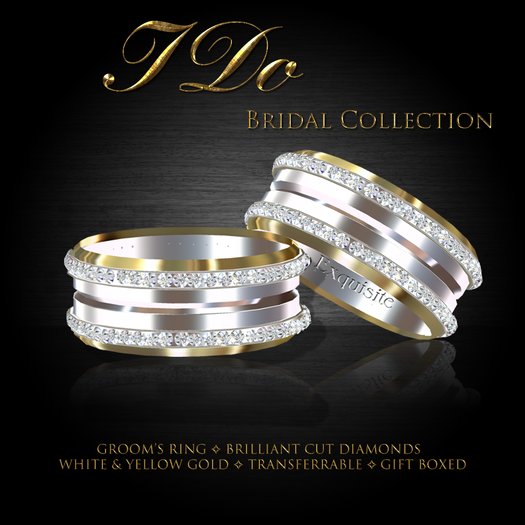 Exquisite I Do Groom's Ring