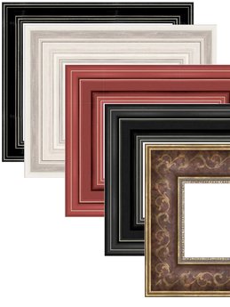 Copyable Frame Second Life Marketplace - Picture Frames by Tiberius - 25 [COPYABLE ...