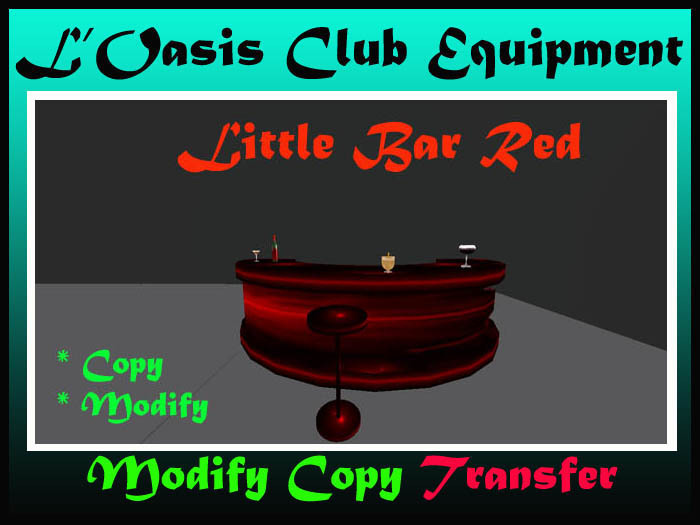 little bar red