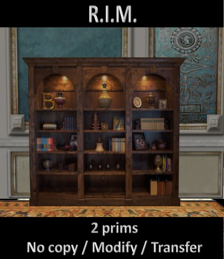 Wooden bookcase / libreria de madera