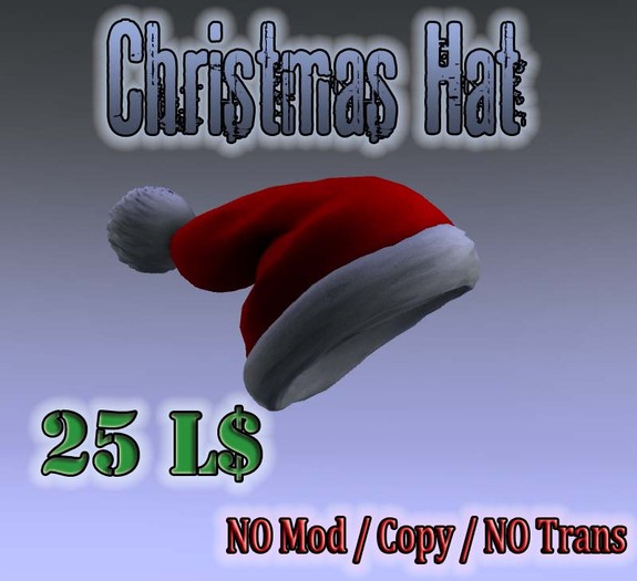 Christmas Hat (Boxed)