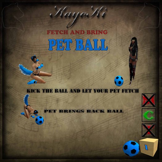 kkd Fetch and Bring Pet Ball (baby blue)