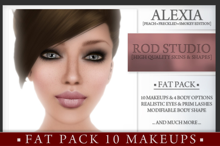 ROD Studio :: Alexia [Peach] Avatar :: Fat Pack