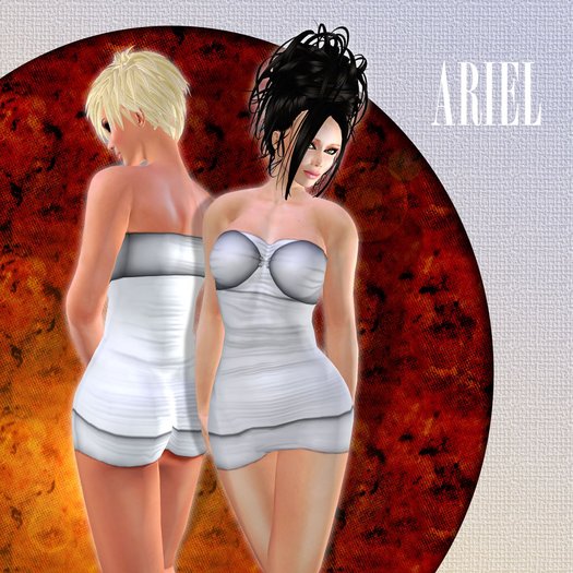 SKIRT ARIELL WHITE