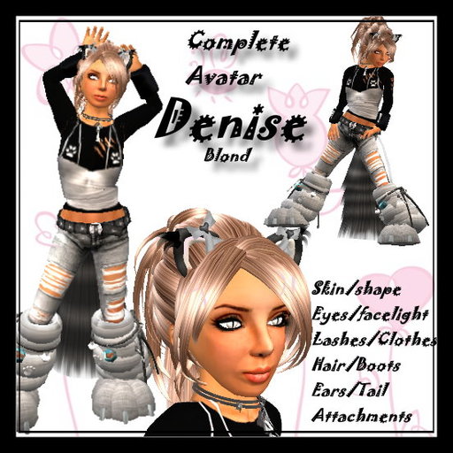 Complete Kid Avatar Denise Blond