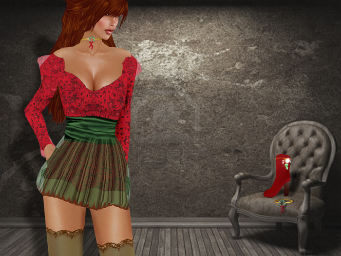 *Lurve* Christmas Stars Mini - RED