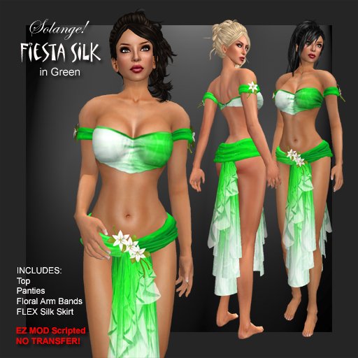 *Solange!* Fiesta Silk - GREEN