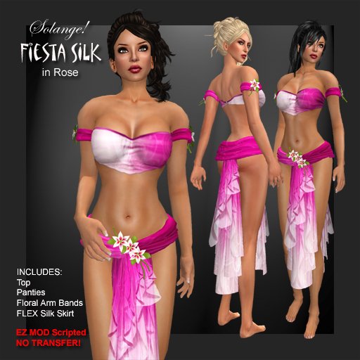 *Solange!* Fiesta Silk - ROSE