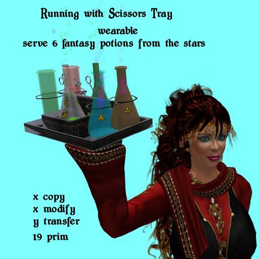 Running with Scissors Tray