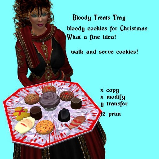 Bloody Treats Tray 