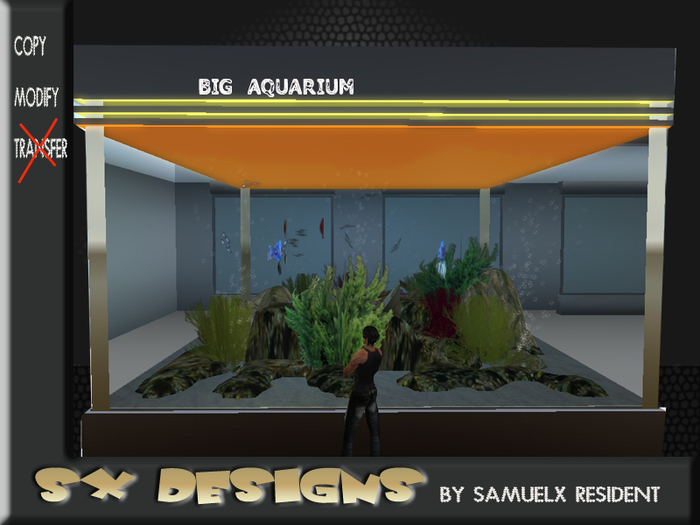 large aquarium/acuario grande