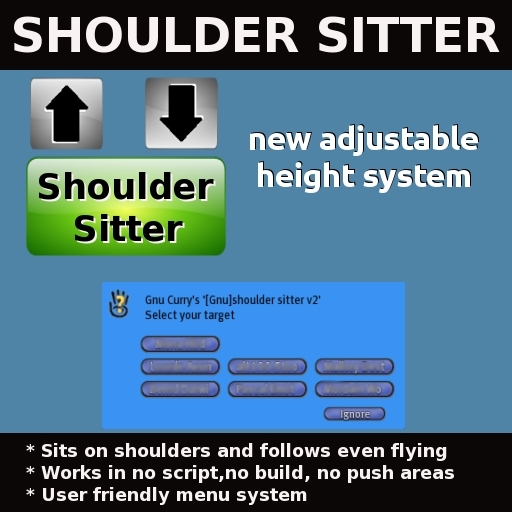 [Gnu]shoulder sitter HUD 2012
