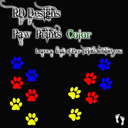 RD Designs - Paw Print