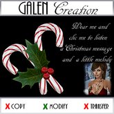 *** GALEN CREATION ***Christmas Message