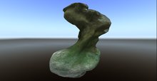 SEAMLESS COLUMN WITH FULL PERMISSIONS MAPS  ROCK ; 512 seamless kludge 22.12.11.A full permissions copymod prim 3d