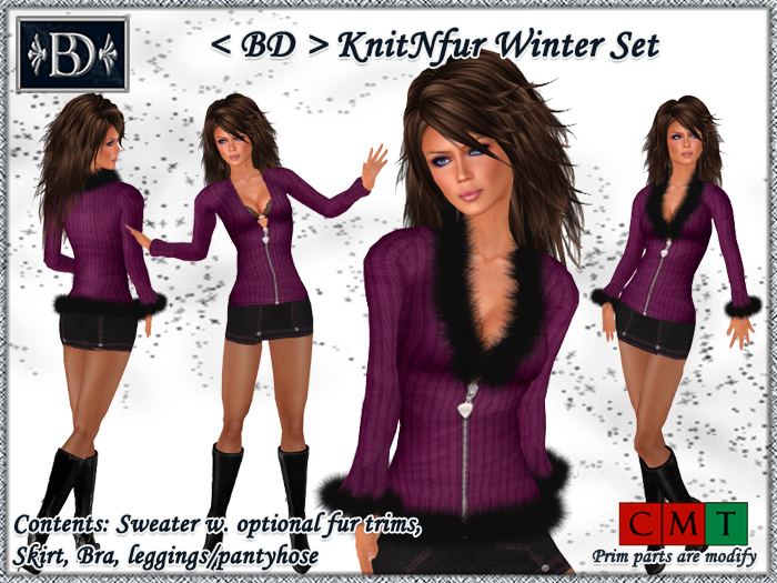 < BD > KnitNfur Winter Set