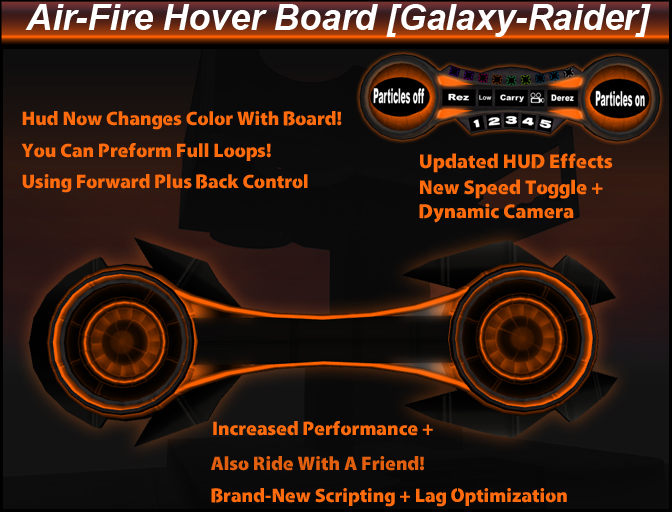 Air Feu Hover Board [Galaxy Raider]