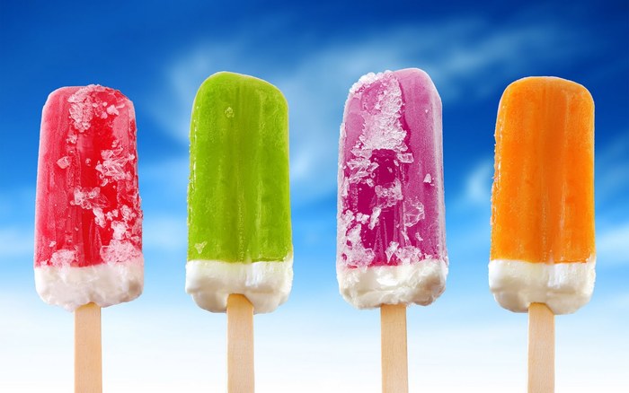 Great poster texture colorful ice cream