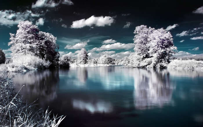 Great poster texture lago escarcha