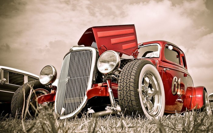 Great poster texture great old car