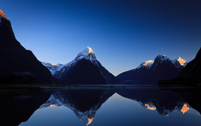 Great poster texture milford sound sunrise 2560x1600