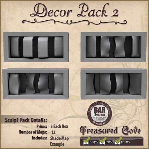 -TC- Decor Pack 2 Clearance Priced