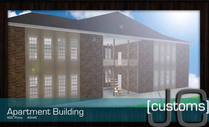 JC[Customs] - Urban Apartment Building(FURNISHED) -BOXED-