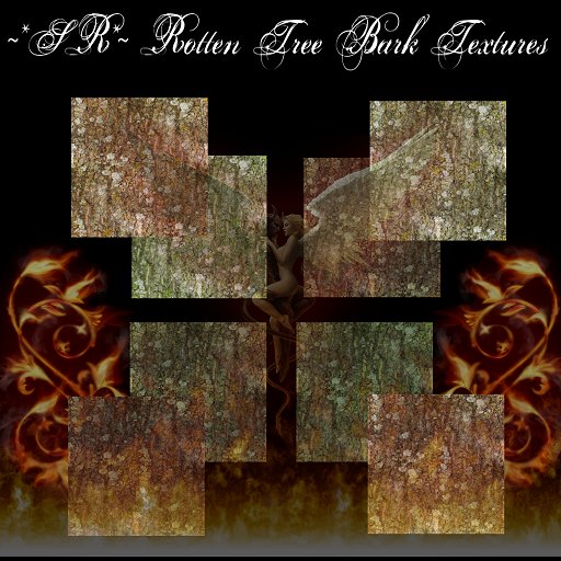~*SR*~ Rotten Tree Bark Textures BOX
