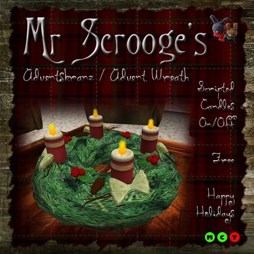 Mr Scrooge's Adventskranz