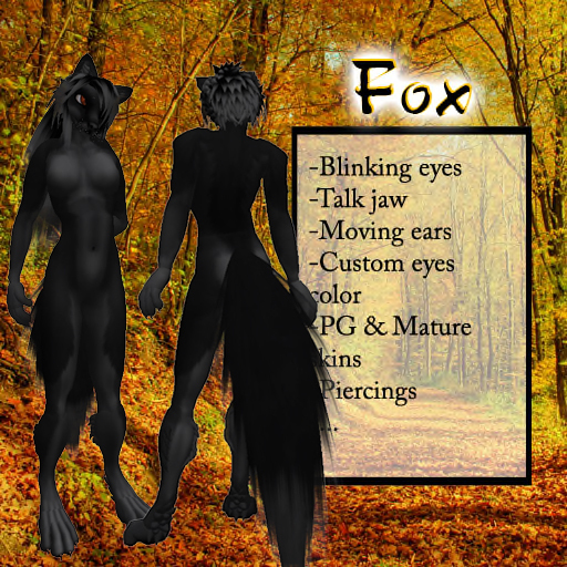 Fox - black