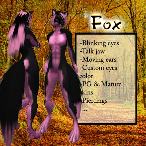 Fox - Black Pink