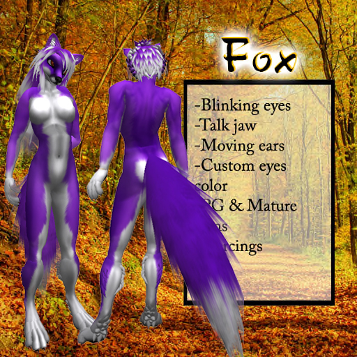 Fox - Purple