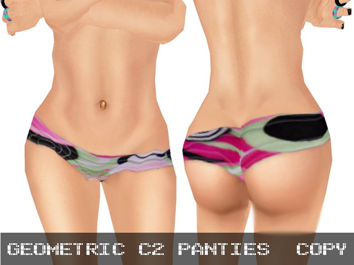 Panties: Geometric colors2