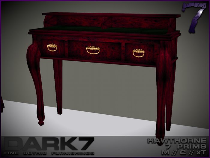 Dark 7: Hawthorne - cherry - sideboard