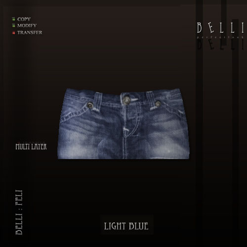 Belli : Felli - Light Blue