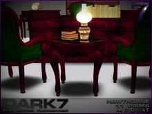 Dark 7: Hawthorne - cherry - table