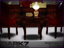 Dark 7: Hawthorne - mahogany - table