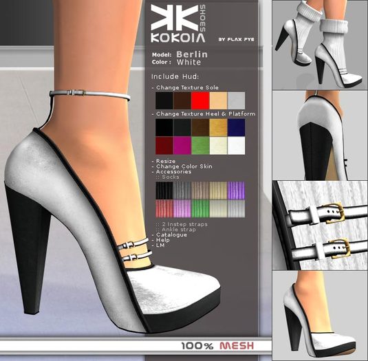 {KOKOIA} :: Exclusive Shoes :: BERLIN :: WHITE