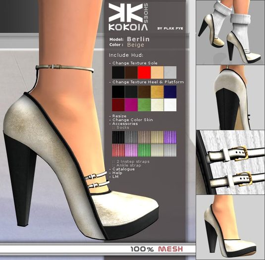 {KOKOIA} :: Exclusive Shoes :: BERLIN :: BEIGE