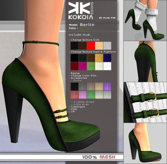 {KOKOIA} :: Exclusive Shoes :: BERLIN :: GREEN