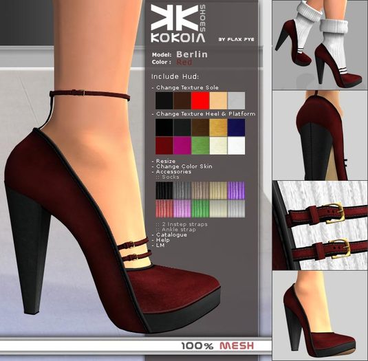 {KOKOIA} :: Exclusive Shoes :: BERLIN :: RED