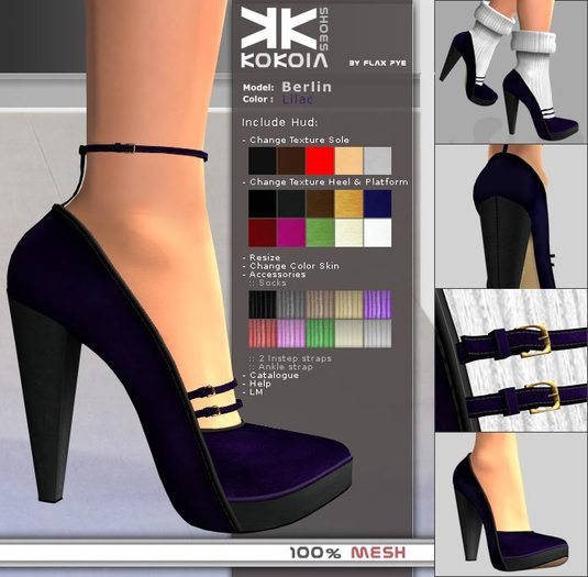 {KOKOIA} :: Exclusive Shoes :: BERLIN :: LILAC