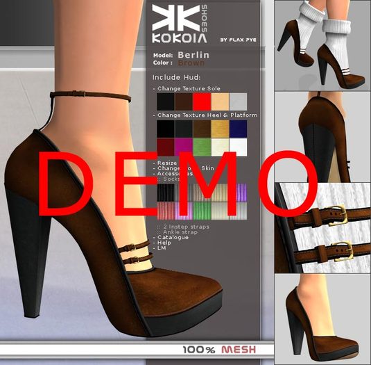DEMO {KOKOIA} :: Exclusive Shoes :: BERLIN :: BROWN