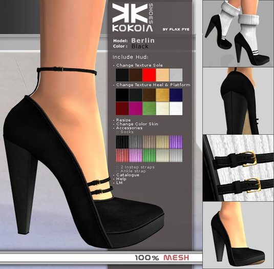 {KOKOIA} :: Exclusive Shoes :: BERLIN :: BLACK