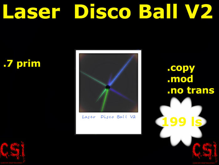 Laser  Disco Ball V2 (box)